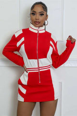 Glimering Mirage Dress - L, Red image