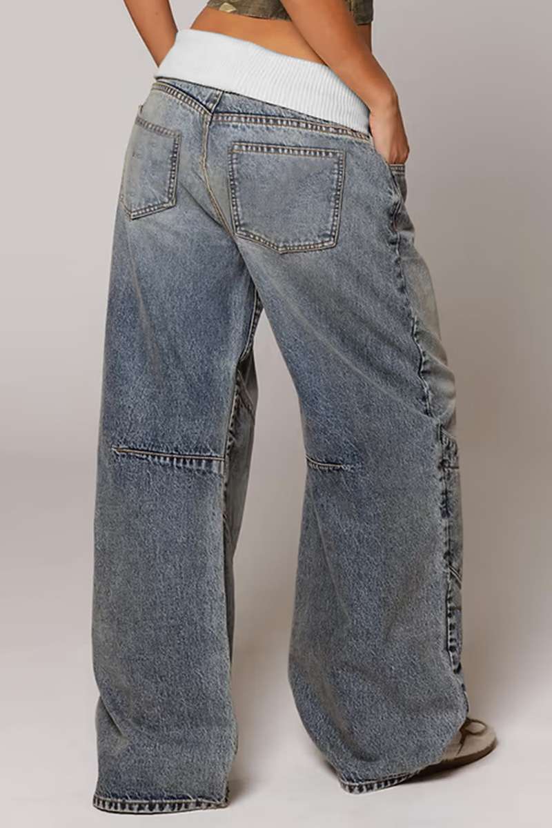Oversized Baggy Denim Jeans image 4