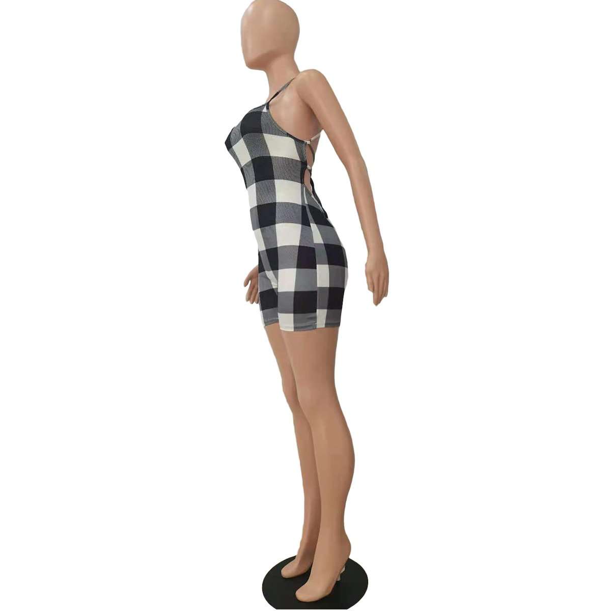 Print Spaghetti Strap Romper image 6