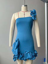 Off-Shoulder Ruffled Dress image 4