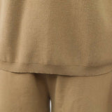 Half Turtleneck Sweater Pullover Top Long Pants  Set image 7