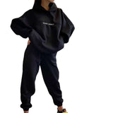 Relax Wear Loose Style Hoodie & Jogger Set image 3