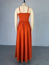 Spaghetti Strap Maxi Dress image 4