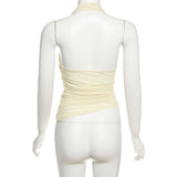Elegant Ruched Sleeveless Top image 6