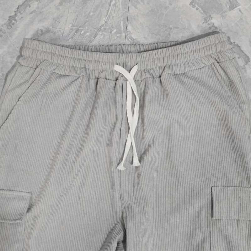 Drawstring Loose Wide Leg Streetwear Trousers image 8