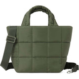 Quilted Puffer Tote Bag image 0