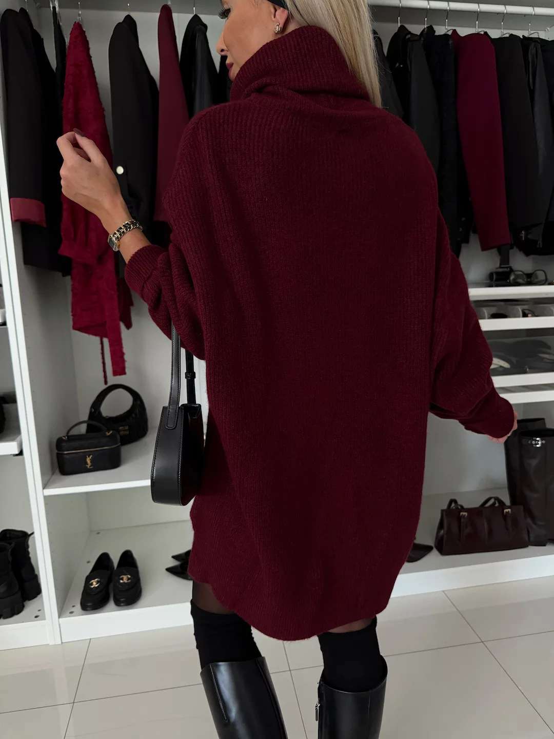 Cozy Oversized Turtleneck Sweater image 6