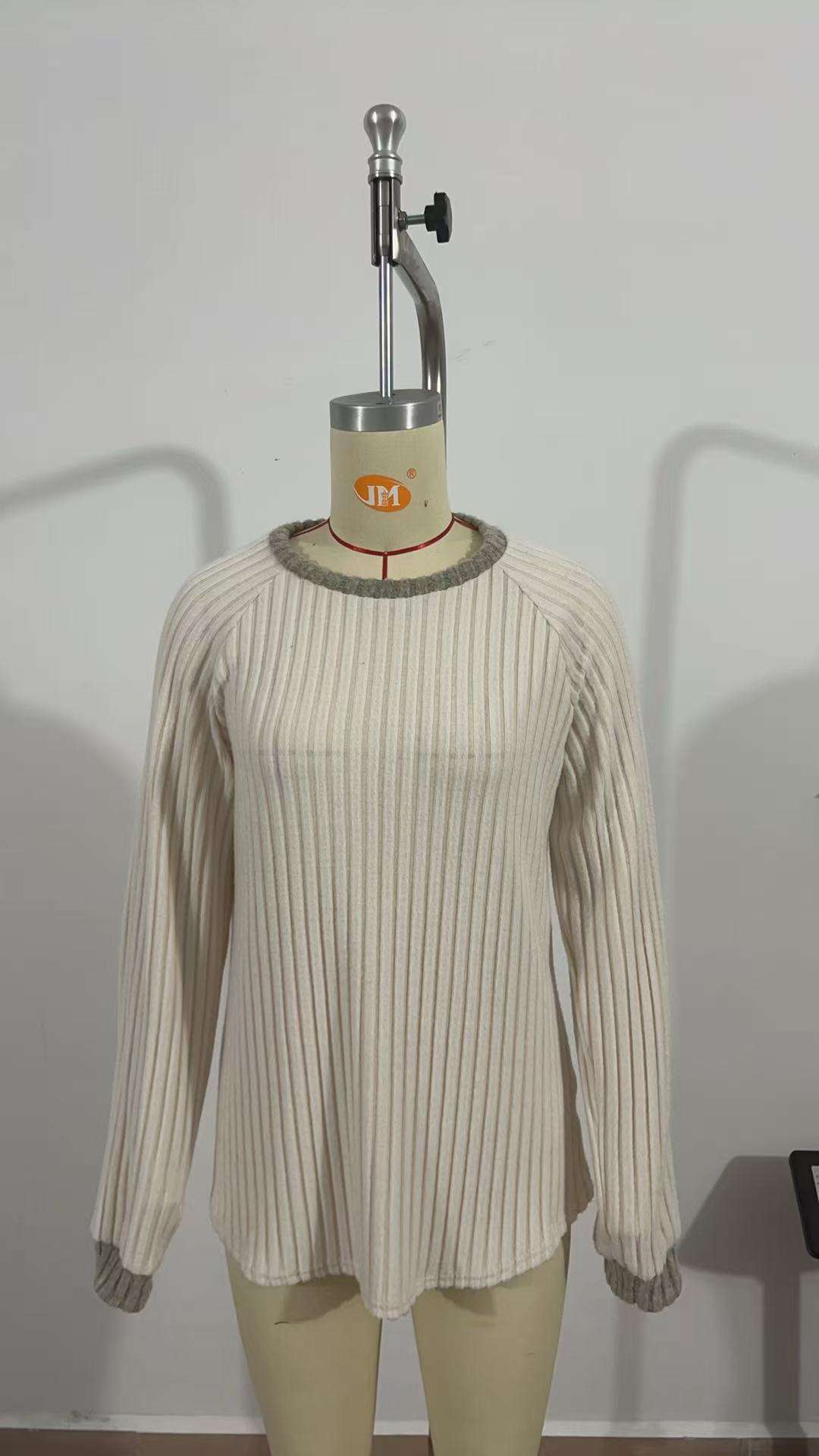 Cozy Ribbed Knit Top image 4
