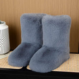 Plush Faux Fur Booties image 0