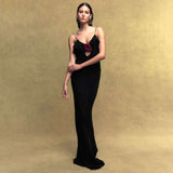Elegant Maxi Dress with Ruffle Detailing image 0