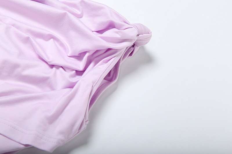 Draped Lavender Goddess Gown image 4