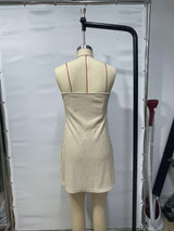 Textured Strapless Top and Shorts Set image 5