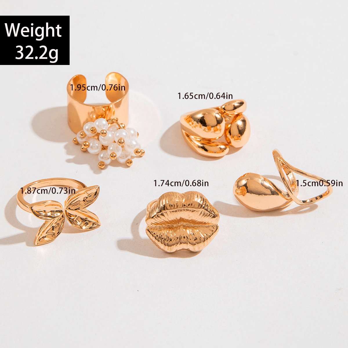 Luxurious Statement Ring Set image 4