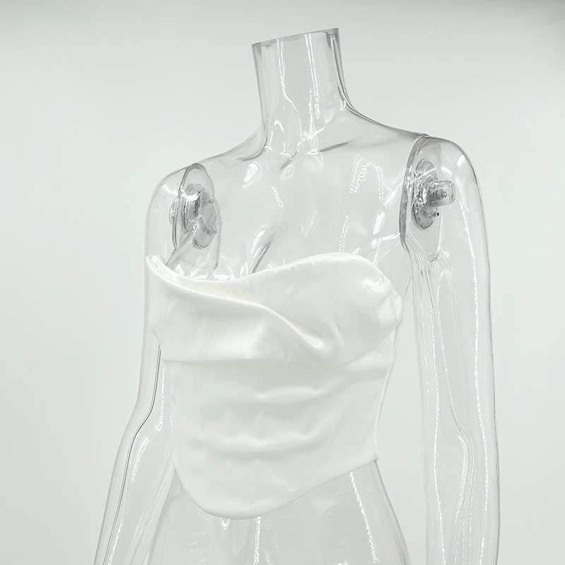 Vibrant Strapless Top image 6